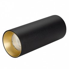 Точечный светильник с металлическими плафонами чёрного цвета Arlight 027502 (SP-POLO-SURFACE-R65-8W Day)