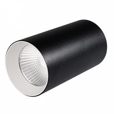 Точечный светильник с плафонами чёрного цвета Arlight 027519 (SP-POLO-SURFACE-R85-15W White)