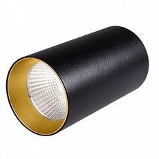 Точечный светильник с арматурой чёрного цвета, металлическими плафонами Arlight 027520 (SP-POLO-SURFACE-R85-15W White)