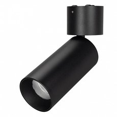 Точечный светильник с металлическими плафонами чёрного цвета Arlight 027524 (SP-POLO-SURFACE-FLAP-R65-8W Day)