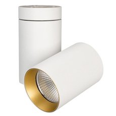 Точечный светильник с арматурой белого цвета, плафонами белого цвета Arlight 027571 (SP-POLO-SURFACE-TURN-R85-15W Warm3000)
