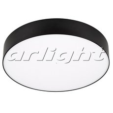 Точечный светильник с арматурой чёрного цвета Arlight 022912 (SP-RONDO-250B-30W White)