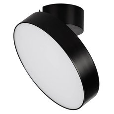 Точечный светильник с арматурой чёрного цвета, пластиковыми плафонами Arlight 028165 (SP-RONDO-FLAP-R210-20W Warm3000)
