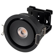 Точечный светильник с плафонами чёрного цвета Arlight 028147 (CL-SIMPLE-R78-9W Warm3000)