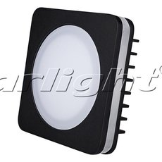 Точечный светильник с арматурой чёрного цвета Arlight 021481 (LTD-80x80SOL-BK-5W Day White)