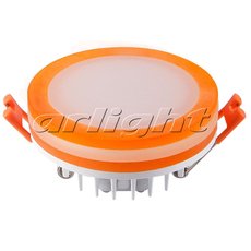 Точечный светильник с арматурой оранжевого цвета Arlight 020835 (LTD-95SOL-R-10W Day White)