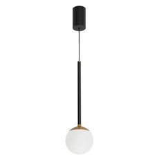 Светильник с арматурой чёрного цвета, пластиковыми плафонами Arlight 036507 (SP-BEADS-HANG-T-R100-8W Day4000)