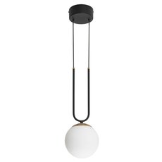 Светильник с арматурой чёрного цвета, плафонами белого цвета Arlight 036523 (SP-BEADS-HANG-R130-10W Warm3000)