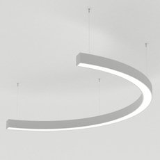 Светильник с арматурой никеля цвета, плафонами белого цвета Arlight 034014(1) (SP-LINE-HANG-ARC-C3535-D800-34W Day4000)