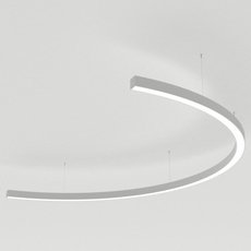 Светильник с арматурой никеля цвета, плафонами белого цвета Arlight 034018(1) (SP-LINE-HANG-ARC-C3535-D1500-61W Day4000)