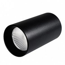 Точечный светильник с арматурой чёрного цвета, металлическими плафонами Arlight 022951 (SP-POLO-R85-1-15W Warm)