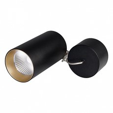 Светильник с арматурой чёрного цвета, металлическими плафонами Arlight 022959 (SP-POLO-R85-2-15W Day White)