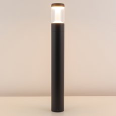 Светильник для уличного освещения с арматурой серого цвета, плафонами прозрачного цвета Arlight 029986 (LGD-STEM-BOLL-H900-10W Warm3000)