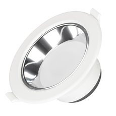 Точечный светильник с арматурой белого цвета, металлическими плафонами Arlight 032430 (IM-STORM-R95-6W Day4000-MIX)