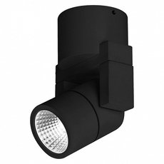 Точечный светильник с металлическими плафонами чёрного цвета Arlight 025089 (SP-UNO-R55-5W White)