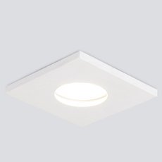 Точечный светильник с арматурой белого цвета, металлическими плафонами Elektrostandard 126 MR16 белый матовый