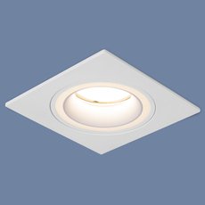 Точечный светильник с плафонами белого цвета Elektrostandard 1091/1 MR16 белый
