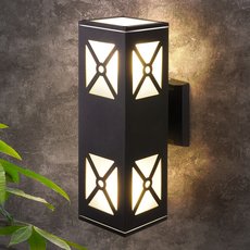 Светильник для уличного освещения с арматурой чёрного цвета Elektrostandard 1405 TECHNO черный