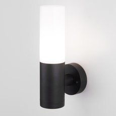 Светильник для уличного освещения с пластиковыми плафонами белого цвета Elektrostandard 1418 TECHNO чёрный