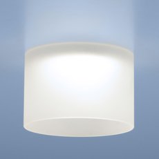 Точечный светильник с арматурой хрома цвета, плафонами белого цвета Elektrostandard 2052 MR16 MT матовый