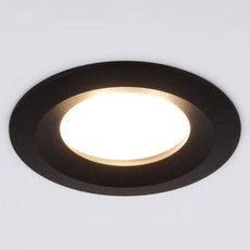 Точечный светильник с арматурой чёрного цвета Elektrostandard 110 MR16 черный