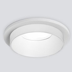 Точечный светильник с плафонами белого цвета Elektrostandard 113 MR16 белый/белый