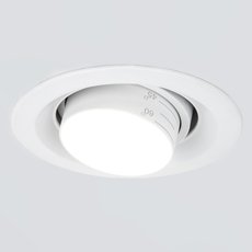Точечный светильник с арматурой белого цвета, плафонами белого цвета Elektrostandard 9919 LED 10W 4200K белый
