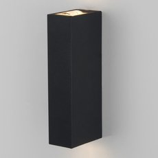 Светильник для уличного освещения с арматурой чёрного цвета, металлическими плафонами Elektrostandard Blaze LED черный (35136/W)