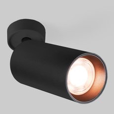 Точечный светильник с арматурой чёрного цвета Elektrostandard Diffe черный 15W 4200K (85266/01)