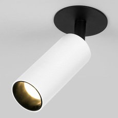 Точечный светильник для подвесные потолков Elektrostandard Diffe белый/черный 8W 4200K (25039/LED)