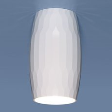 Точечный светильник с арматурой белого цвета, металлическими плафонами Elektrostandard DLN104 GU10 белый