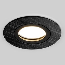 Точечный светильник с арматурой чёрного цвета Elektrostandard 25001/01 MR16 черный