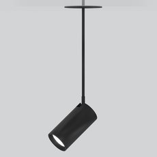 Точечный светильник с плафонами чёрного цвета Elektrostandard Drop 8W черный (50222 LED)