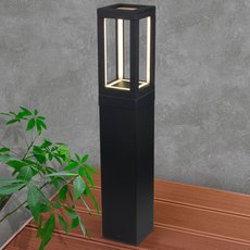 Светильник для уличного освещения с арматурой чёрного цвета Elektrostandard 1529 TECHNO LED Frame чёрный