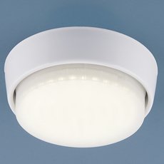 Точечный светильник с арматурой белого цвета, плафонами белого цвета Elektrostandard 1037 GX53 WH белый