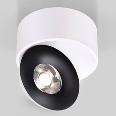 Точечный светильник для гипсокарт. потолков Elektrostandard Glide 8W белый/черный (25100/LED)