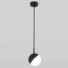 Светильник с плафонами белого цвета Elektrostandard Grollo черный (50120/1)
