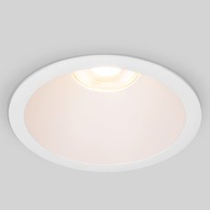 Точечный светильник с арматурой белого цвета, металлическими плафонами Elektrostandard Light LED 3004 (35159/U) белый 10W