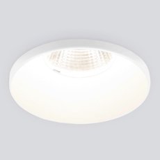 Точечный светильник с арматурой белого цвета Elektrostandard 25026/LED 7W 4200K WH белый