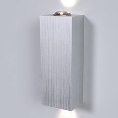 Бра с арматурой никеля цвета, металлическими плафонами Elektrostandard Petite LED сталь (40110/LED)
