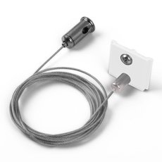 Шинная система крепежные элементы Elektrostandard Slim Magnetic Набор для подвеса белый (2м) 85094/00