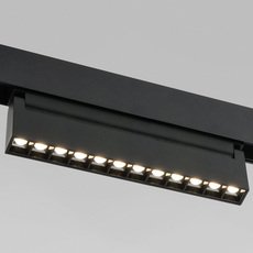 Светильник шинная система Elektrostandard Slim Magnetic HL02 Трековый светильник 12W 4200K (черный) 85010/01