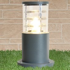 Светильник для уличного освещения с плафонами прозрачного цвета Elektrostandard 1508 TECHNO серый