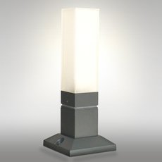 Светильник для уличного освещения с арматурой серого цвета, пластиковыми плафонами Elektrostandard 1536 TECHNO LED серый