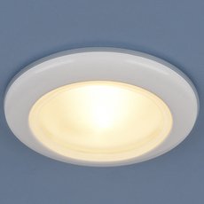 Точечный светильник с плафонами белого цвета Elektrostandard 1080 MR16 WH белый