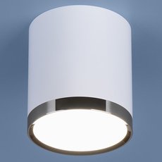 Точечный светильник с арматурой белого цвета, плафонами белого цвета Elektrostandard DLR024 6W 4200K белый матовый