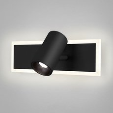 Бра с арматурой чёрного цвета Eurosvet 20127/1 LED черный
