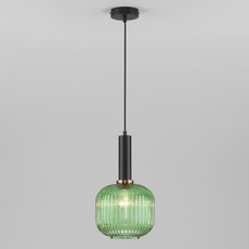 Светильник с стеклянными плафонами Eurosvet 50182/1 зеленый