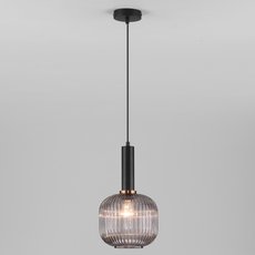 Светильник с арматурой чёрного цвета Eurosvet 50182/1 дымчатый