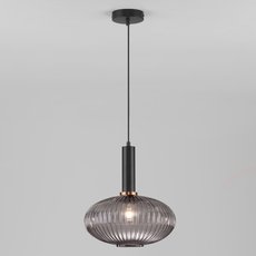 Светильник с арматурой чёрного цвета Eurosvet 50183/1 дымчатый
